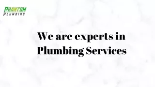 Expert Plumbing Services in Frisco - Phantom Plumbing