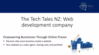 Best Development companies in Auckland | The Tech Tales New Zealand