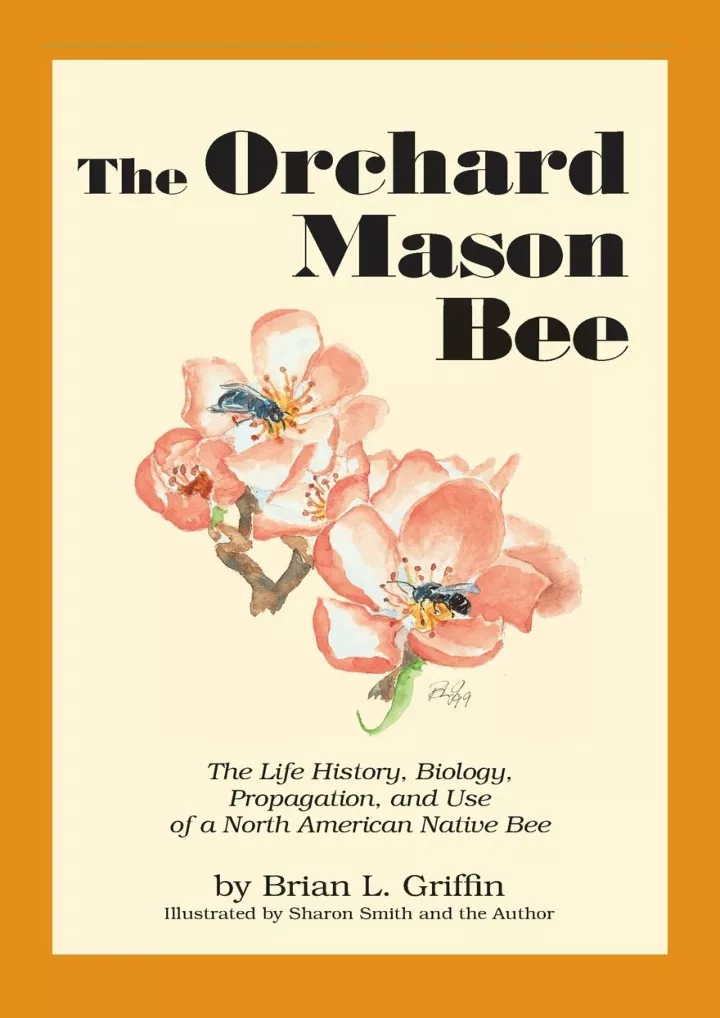 download book pdf the orchard mason bee the life