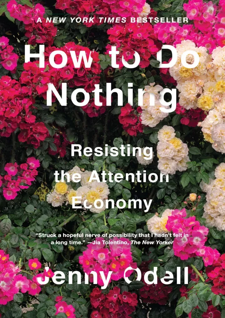 download book pdf how to do nothing resisting