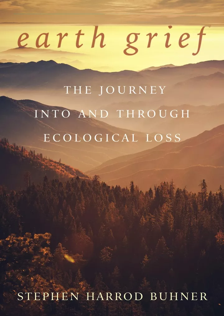 read pdf earth grief the journey into and through