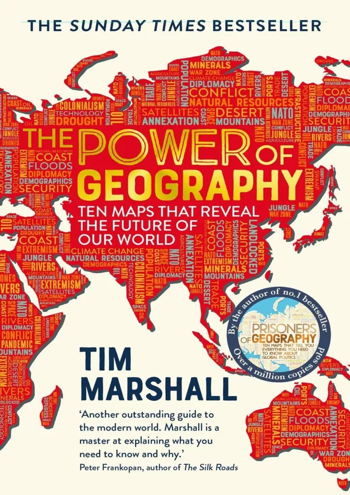 read ebook pdf the power of geography ten maps