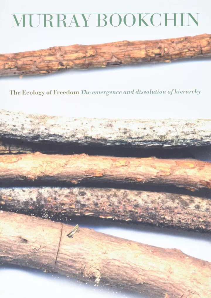 read download the ecology of freedom