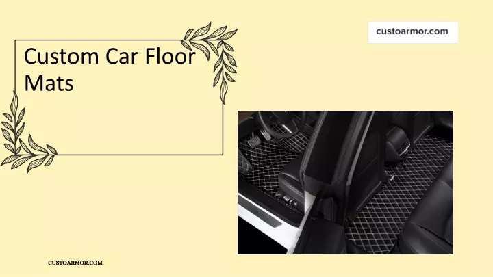 custom car floor m ats