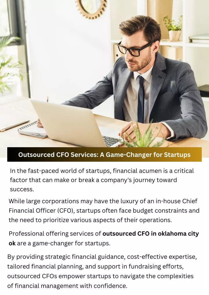 outsourced cfo services a game changer