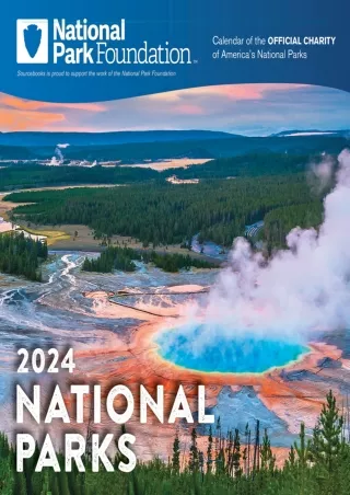 PDF_  2024 National Park Foundation Wall Calendar: 12-Month Nature Calendar & Ph
