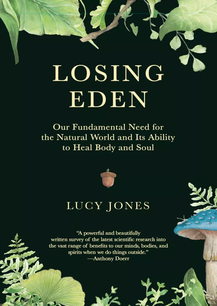 read download losing eden our fundamental need