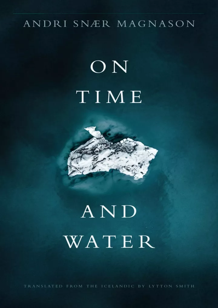 pdf on time and water icelandic literature series