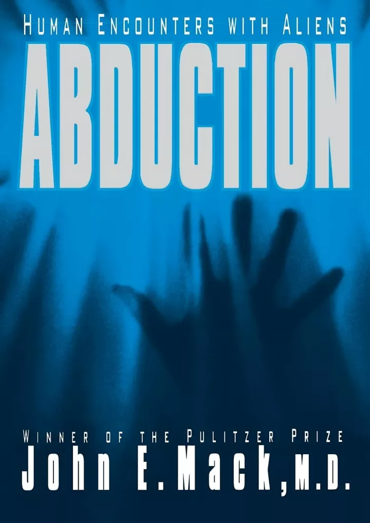 pdf read online abduction human encounters with