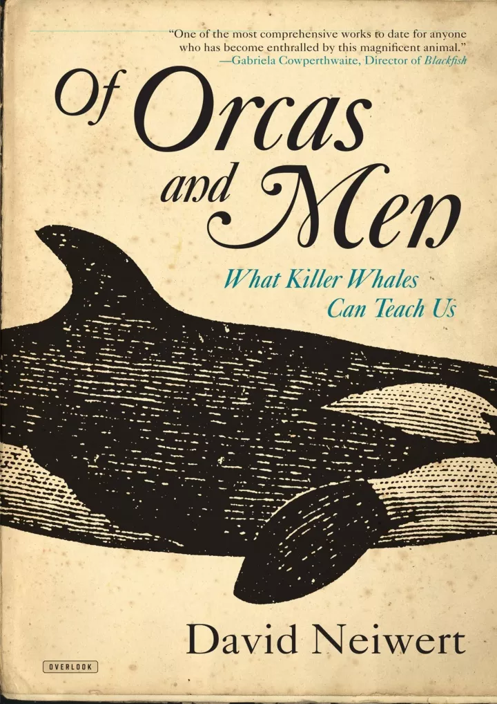 pdf read online of orcas and men what killer