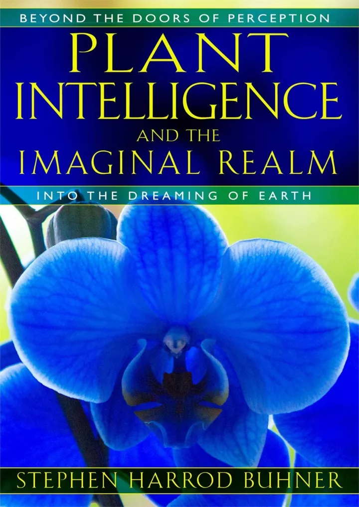 download pdf plant intelligence and the imaginal