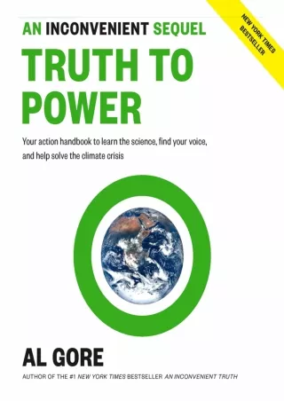 DOWNLOAD/PDF  An Inconvenient Sequel: Truth to Power