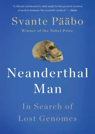 PDF/READ/DOWNLOAD  Neanderthal Man