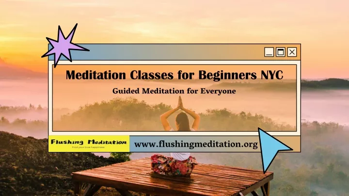 meditation classes for beginners nyc