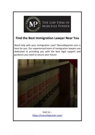 Find the Best Immigration Lawyer Near You