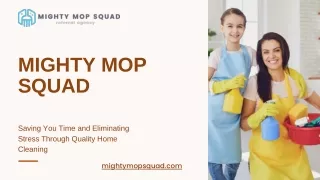 House Cleaning Services in Denver, CO | Mighty Mop Squad