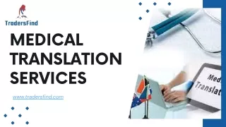 Best Medical Translation Services in UAE - TradersFind