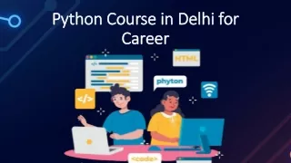 Python Course in Delhi for Career