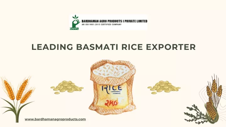 leading basmati rice exporter