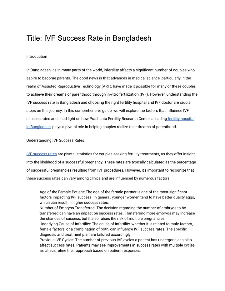 title ivf success rate in bangladesh