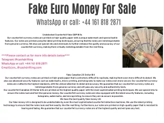 fake euro money for sale whatsapp or call