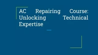 ac unlocking expertise
