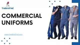 Find the Best Commercial Uniforms in UAE - TradersFind