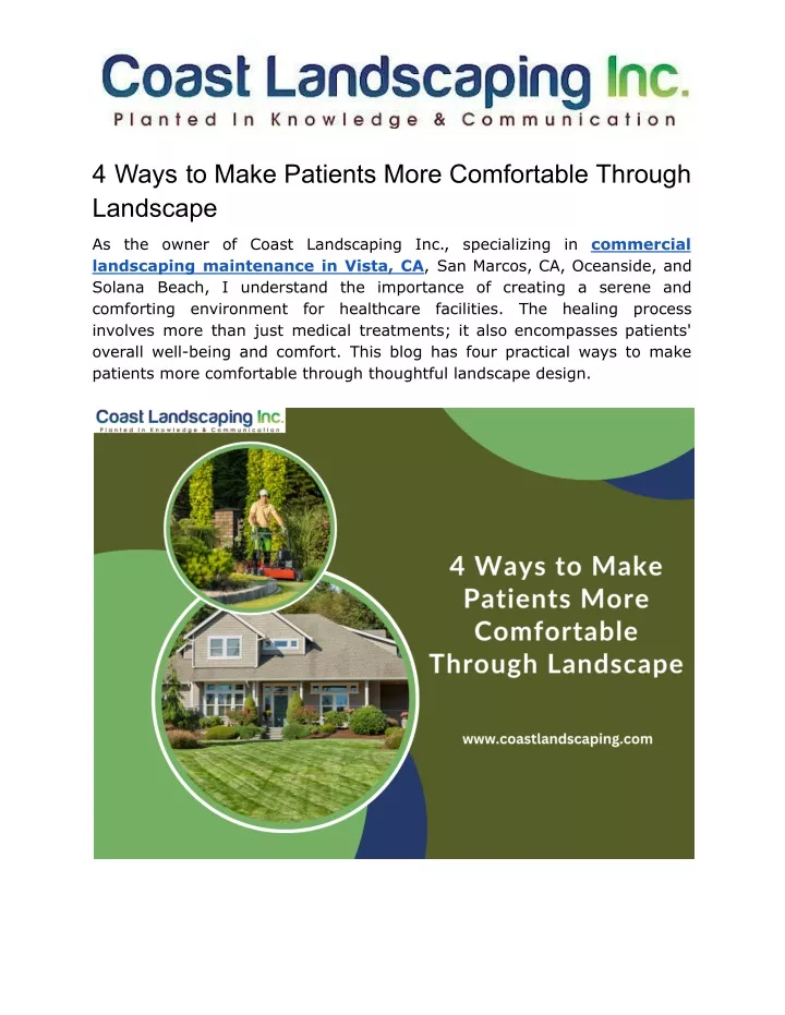 4 ways to make patients more comfortable through