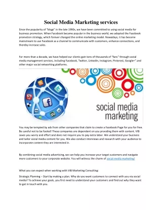 social media marketing services Arslan Rajpoot
