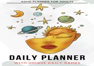 DOWNLOAD PDF ADHD Planner for Adults: Daily ADHD planner organizer perfect for a