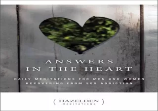 EBOOK READ Answers in the Heart: Daily Meditations for Men and Women Recovering
