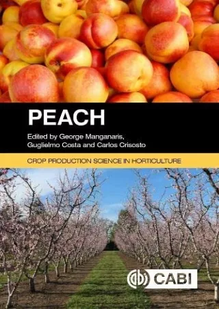 get [PDF] Download Peach (Crop Production Science in Horticulture)