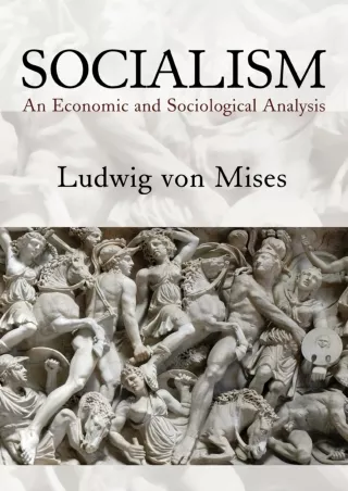Download Book [PDF] Socialism: An Economic and Sociological Analysis