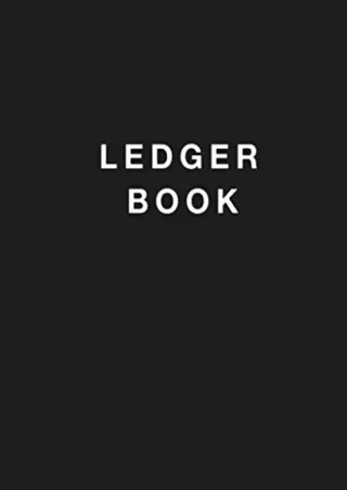 Read ebook [PDF] Ledger Book: Record Income and Expenses