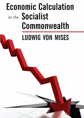 [PDF] DOWNLOAD Economic Calculation in the Socialist Commonwealth