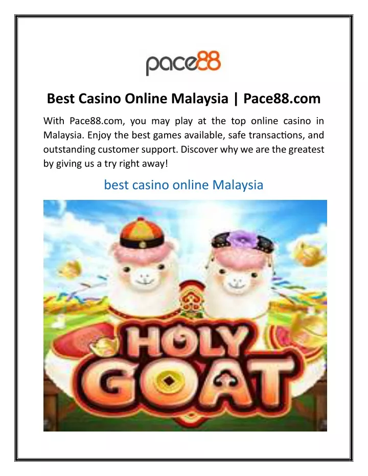 best casino online malaysia pace88 com