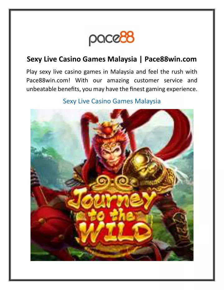 sexy live casino games malaysia pace88win com