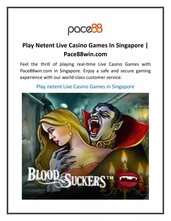 play netent live casino games in singapore