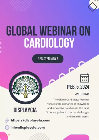Global Webinar on Cardiology