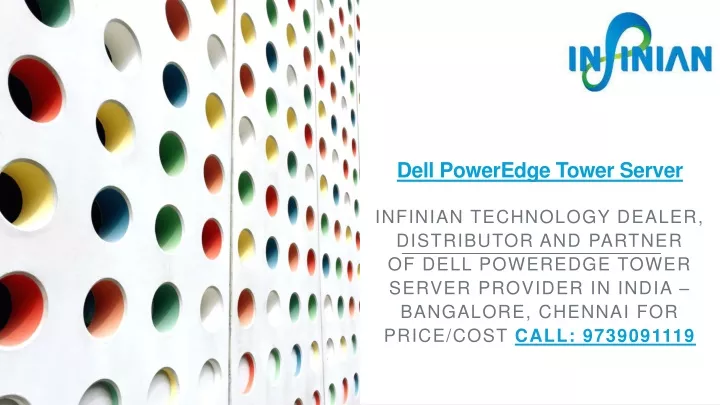 dell poweredge tower server