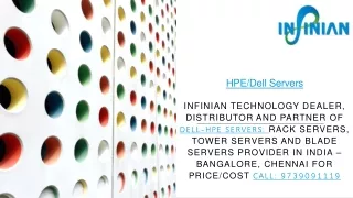 Dell-HPE | Rack, Tower and Blade Server | Models List
