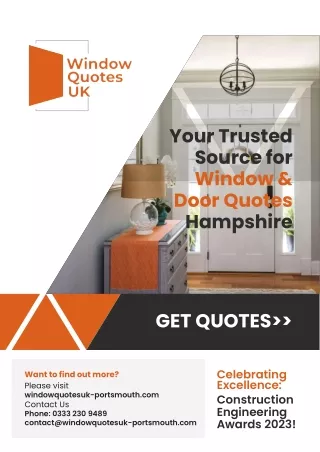 Window Quotes UK-Portsmouth