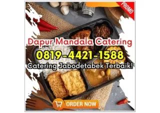 HP 0819-4421-1588 Catering Nasi Box Depok Baktijaya Dapur Mandala