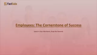 employees the cornerstone of success invest