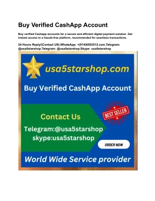 Buy Verified CashApp Account (1)