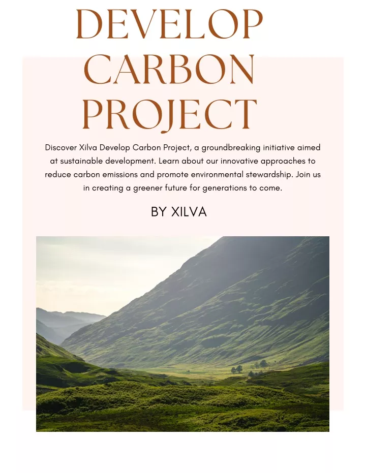 develop carbon project