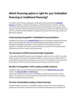 Which financing option is right for you_ Embedded financing or traditional financing_