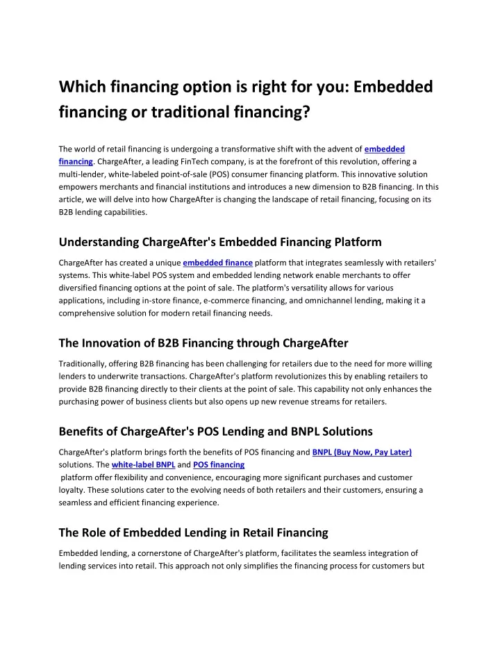 which financing option is right for you embedded