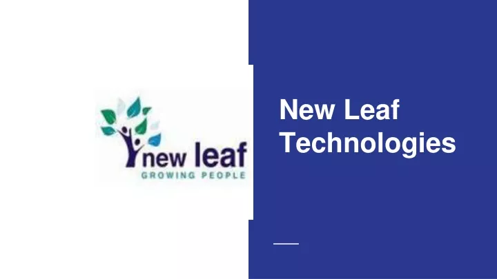 new leaf technologies