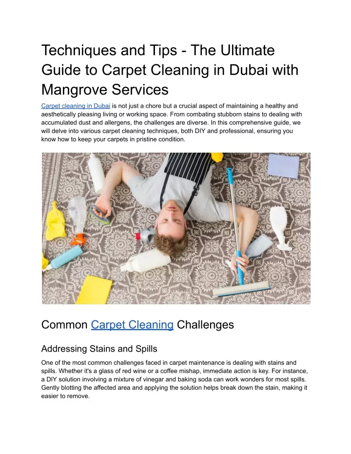 techniques and tips the ultimate guide to carpet